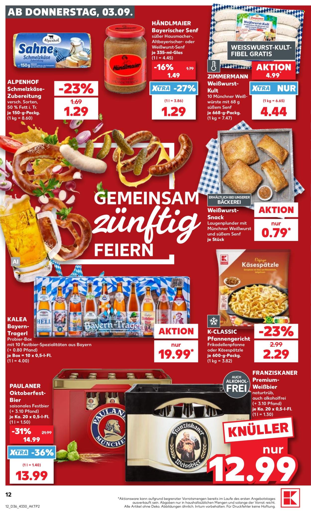 Kaufland Prospekte  - 3.09.2026 - 9.09.2026. Seite 12