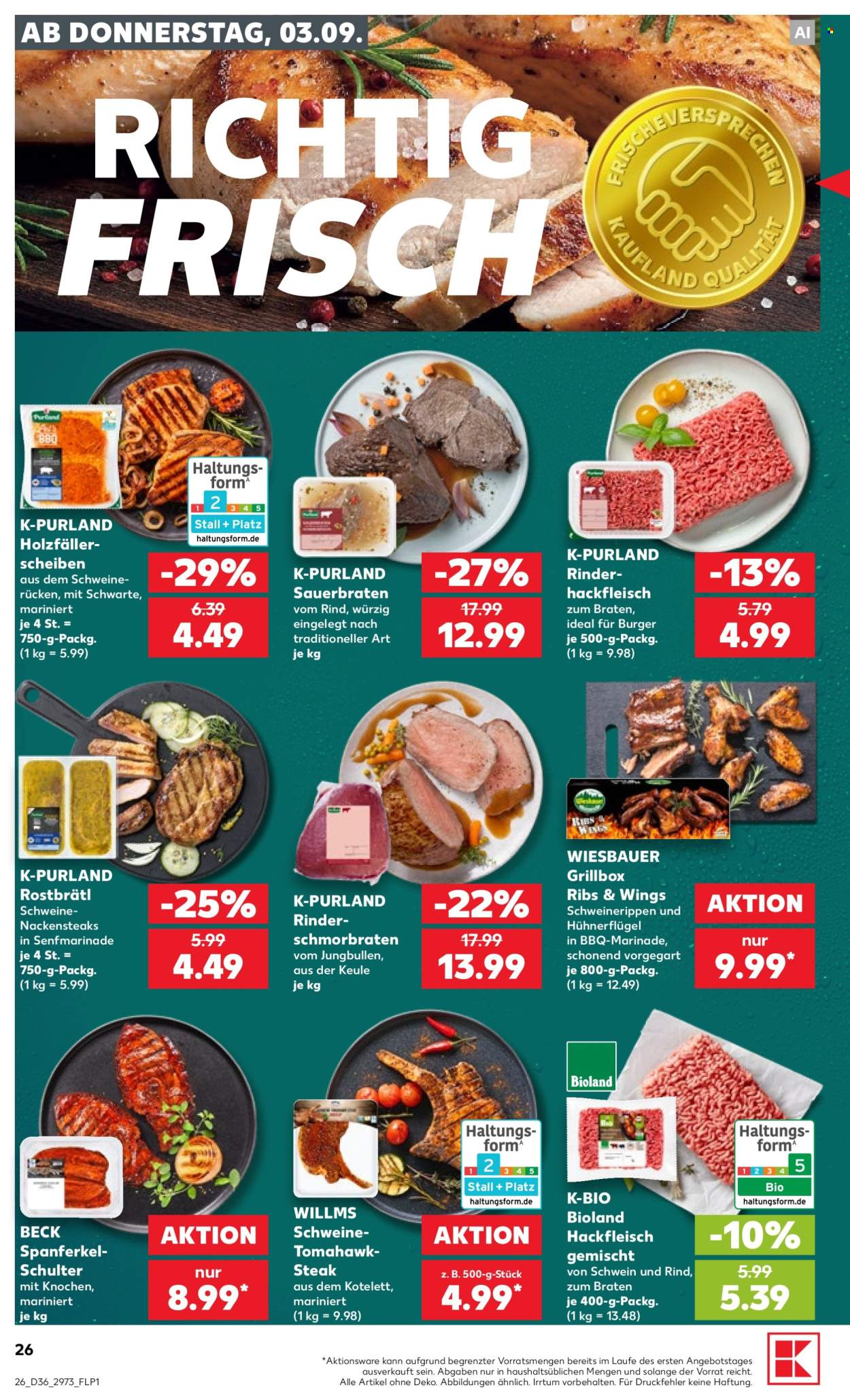 Kaufland Prospekte  - 3.09.2026 - 9.09.2026. Seite 26