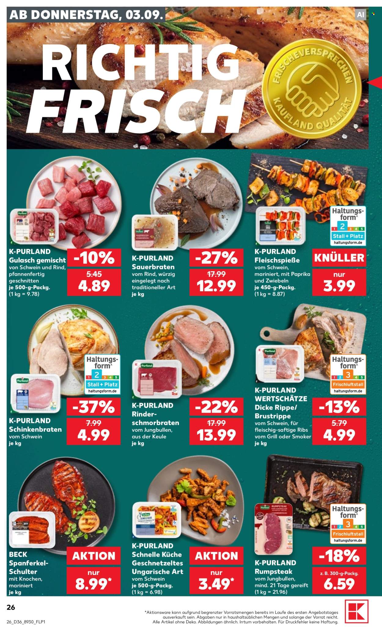 Kaufland Prospekte  - 3.09.2026 - 9.09.2026. Seite 26