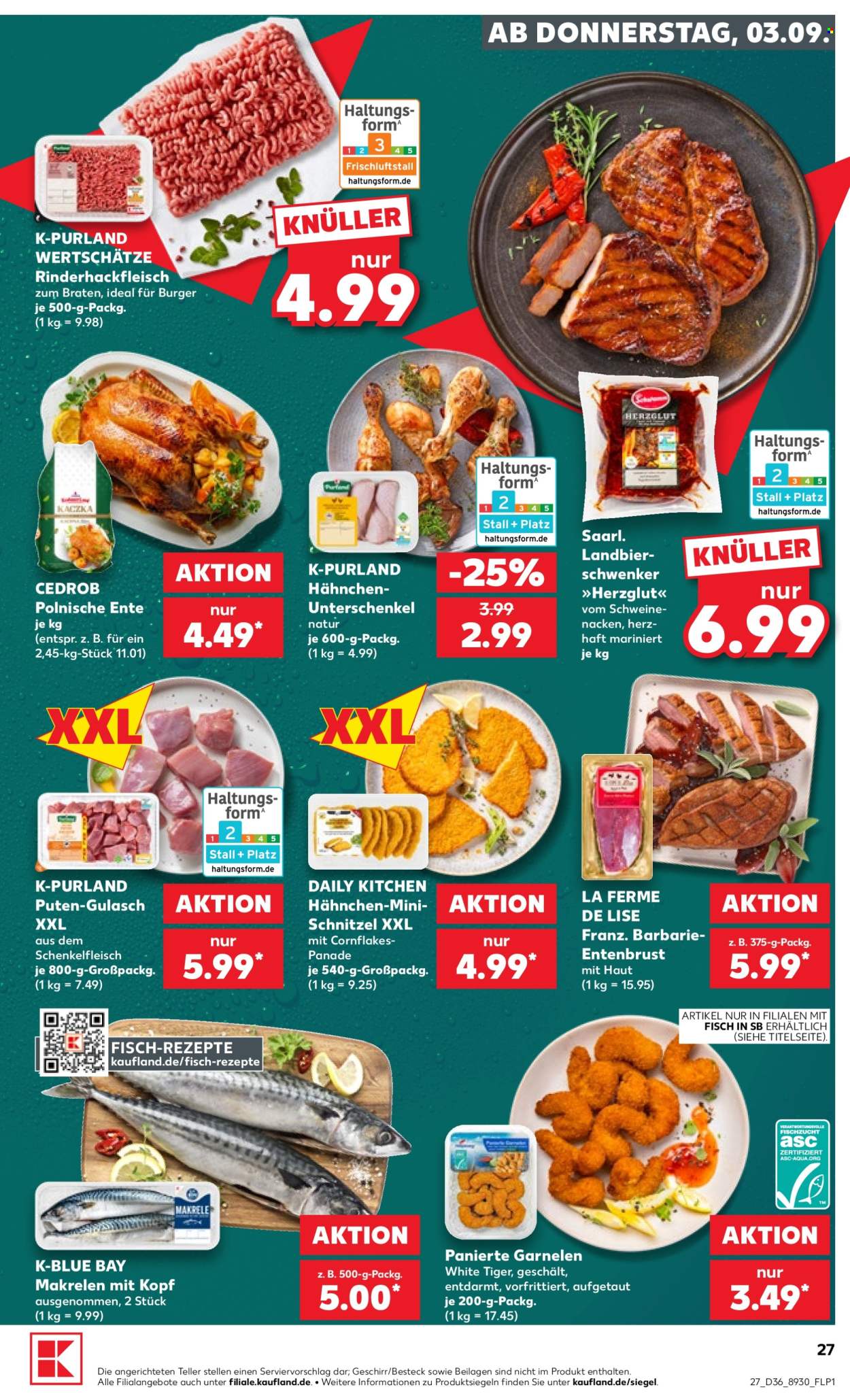 Kaufland Prospekte  - 3.09.2026 - 9.09.2026. Seite 27