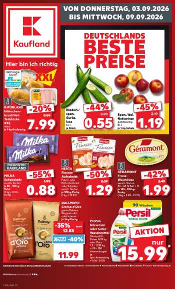 Prospekte Kaufland - 3.09.2026 - 9.09.2026.