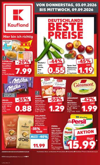 Prospekte Kaufland - 3.09.2026 - 9.09.2026.