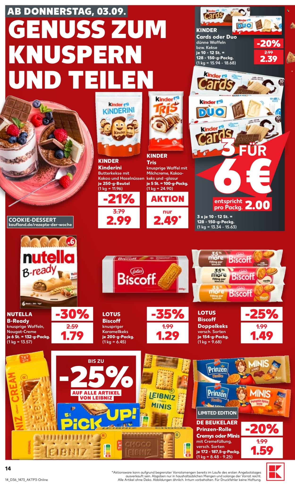 Kaufland Prospekte  - 3.09.2026 - 9.09.2026. Seite 14