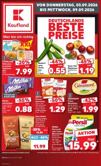 Prospekte Kaufland - 3.09.2026 - 9.09.2026.