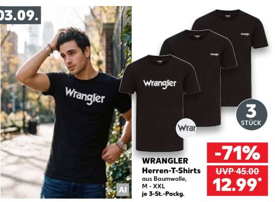 WRANGLER Herren-T-Shirts