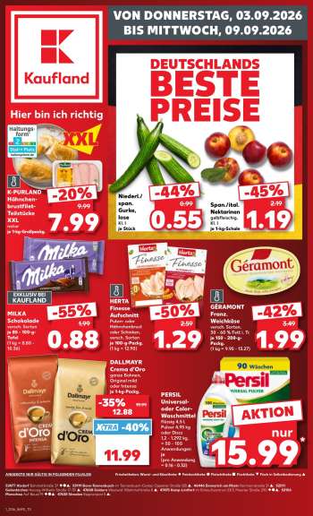 Prospekte Kaufland - 3.09.2026 - 9.09.2026.