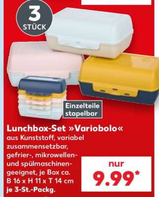 Lunchbox-Set »Variobolo«