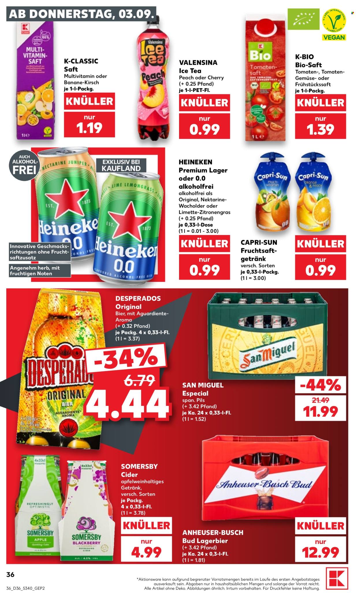 Kaufland Prospekte  - 3.09.2026 - 9.09.2026. Seite 36