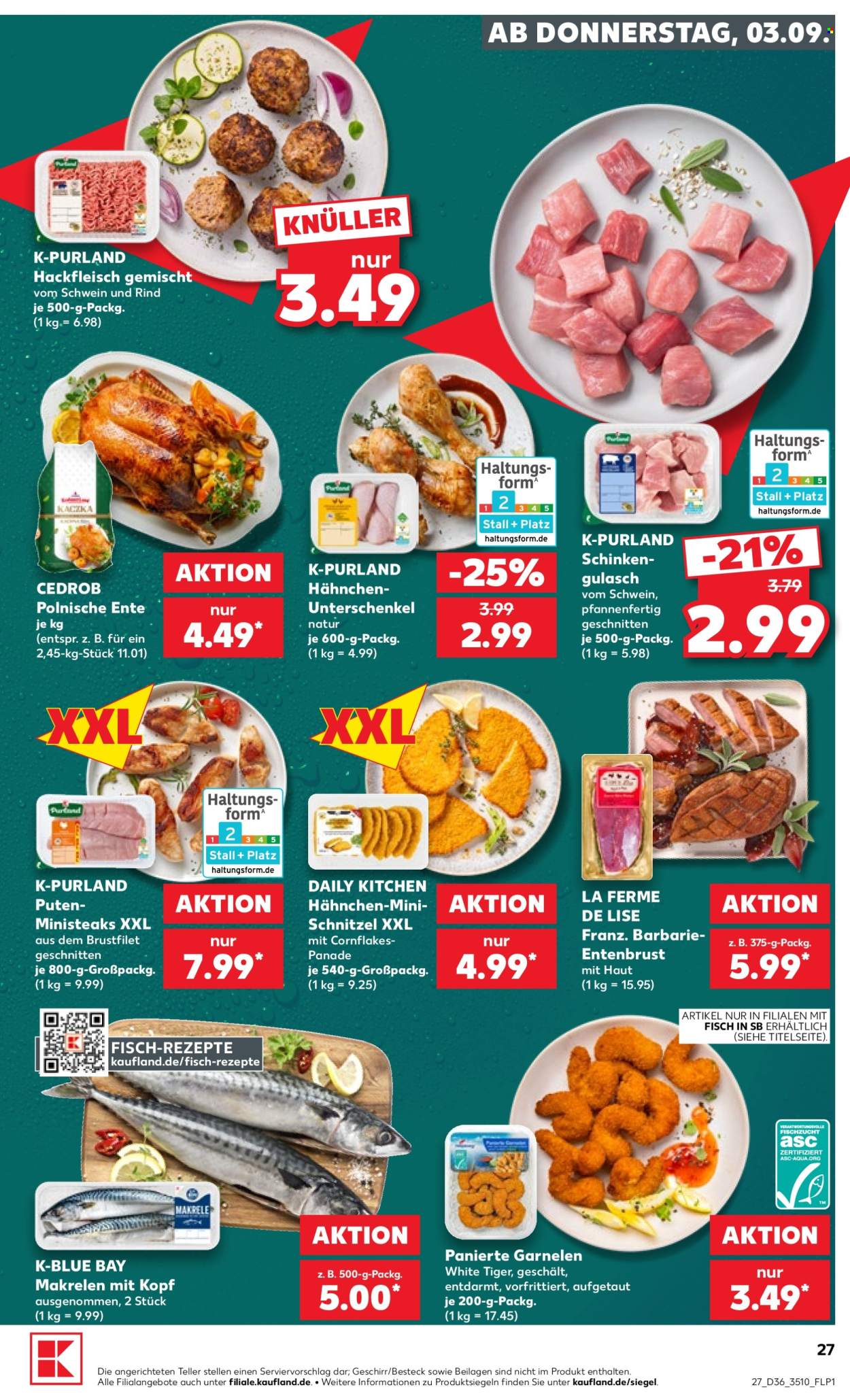 Kaufland Prospekte  - 3.09.2026 - 9.09.2026. Seite 27