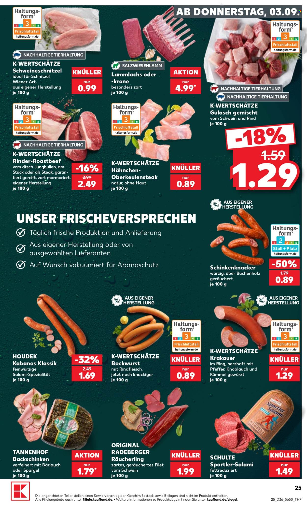Kaufland Prospekte  - 3.09.2026 - 9.09.2026. Seite 25
