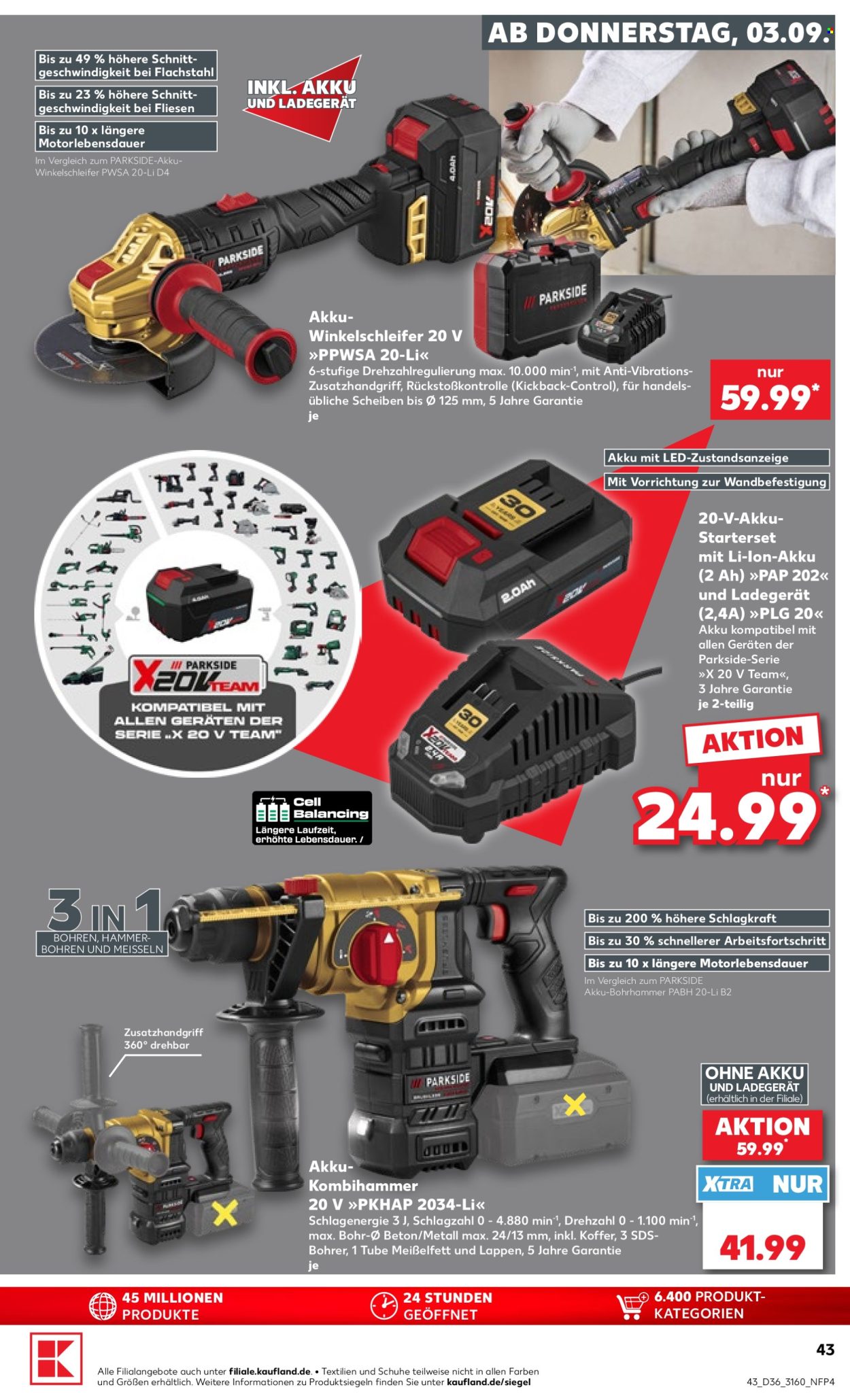 Kaufland Prospekte  - 3.09.2026 - 9.09.2026. Seite 43