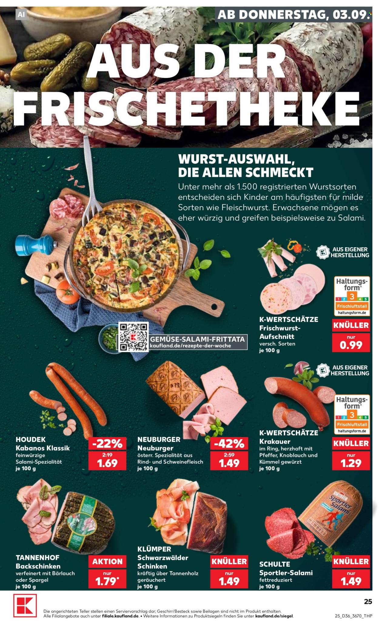 Kaufland Prospekte  - 3.09.2026 - 9.09.2026. Seite 25
