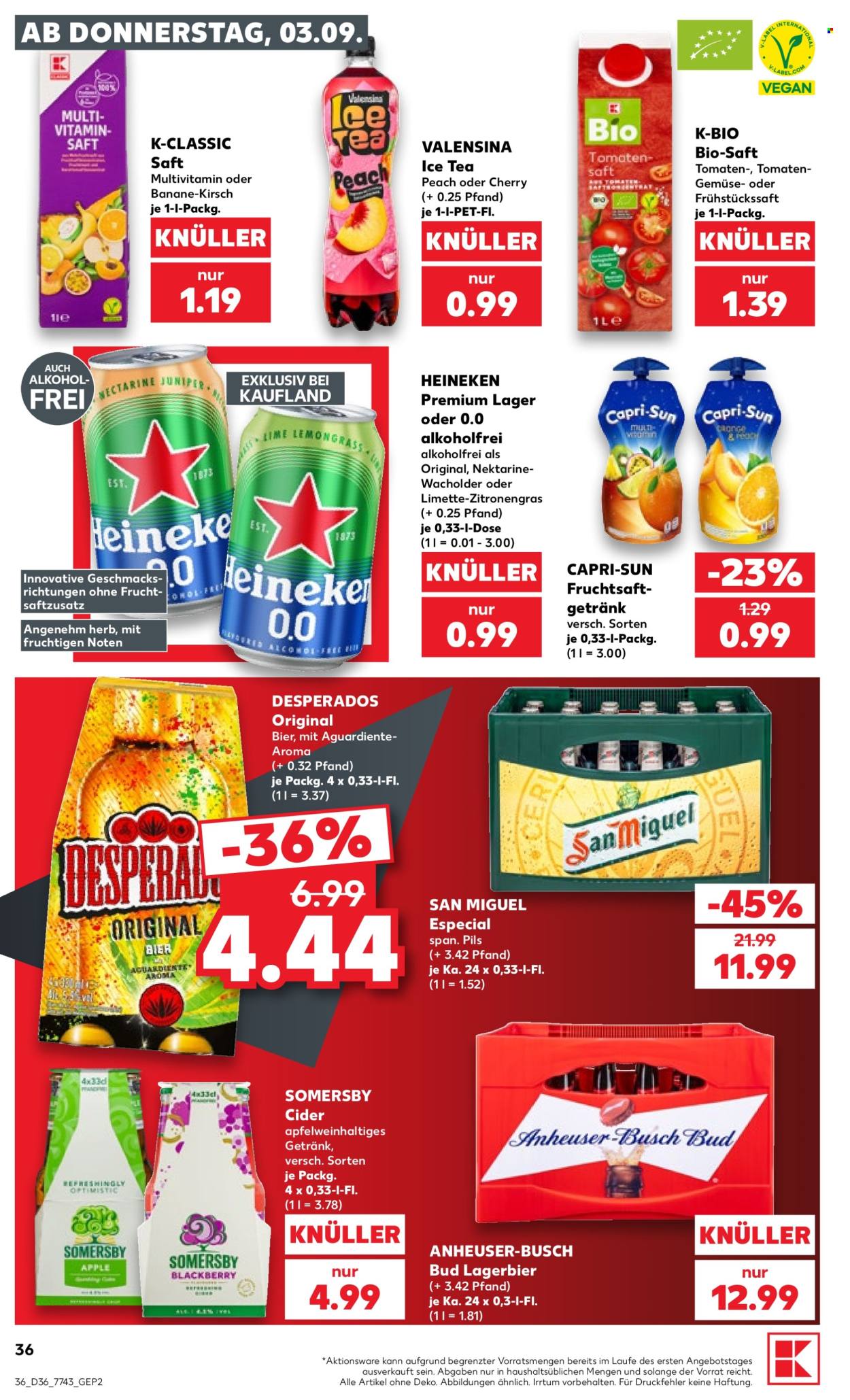 Kaufland Prospekte  - 3.09.2026 - 9.09.2026. Seite 36
