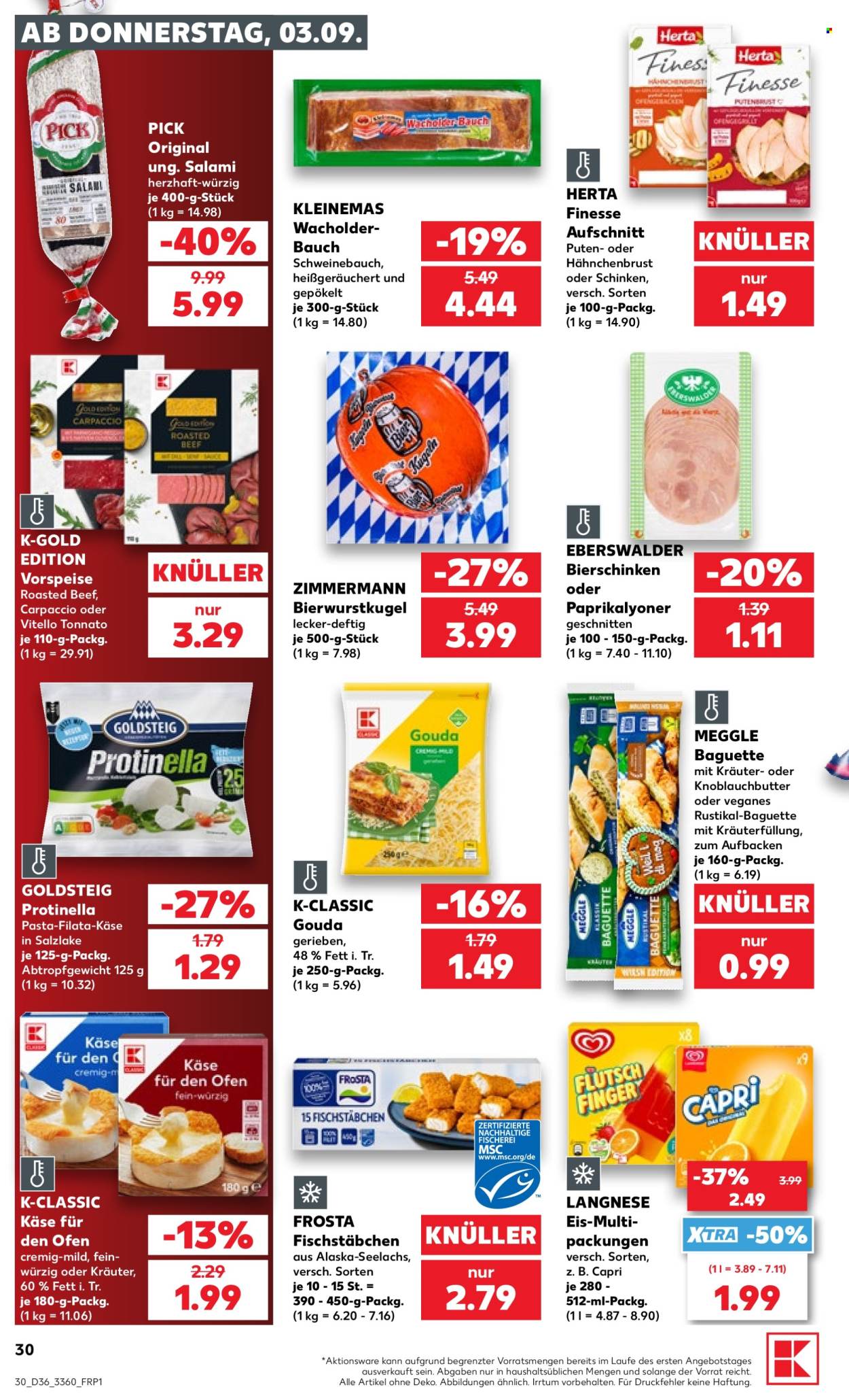 Kaufland Prospekte  - 3.09.2026 - 9.09.2026. Seite 30
