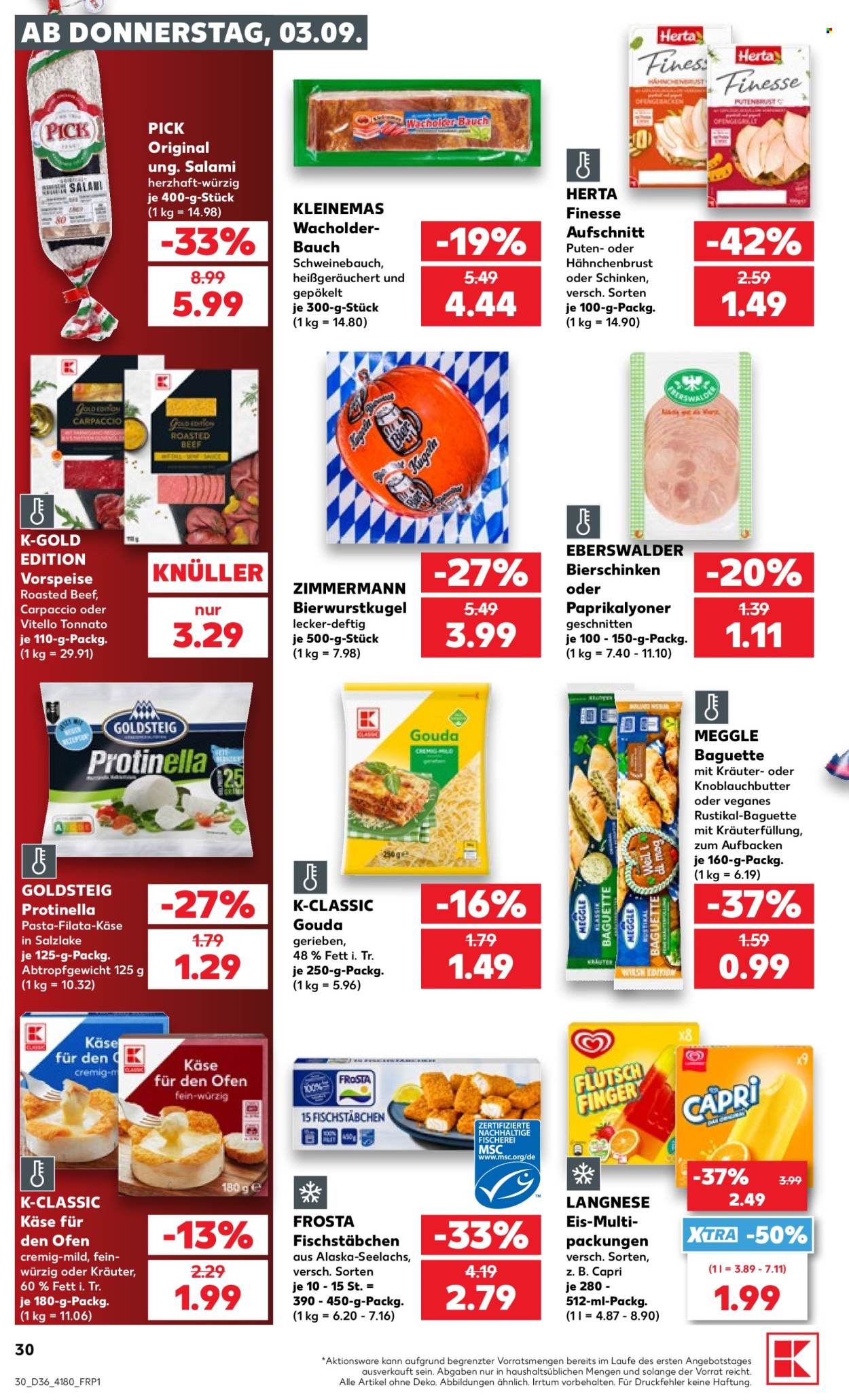 Kaufland Prospekte  - 3.09.2026 - 9.09.2026. Seite 30