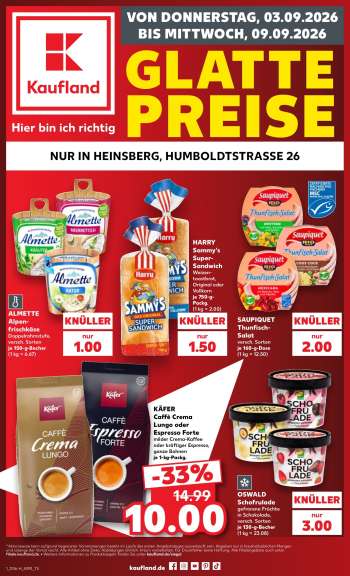 Prospekte Kaufland - 3.09.2026 - 9.09.2026.
