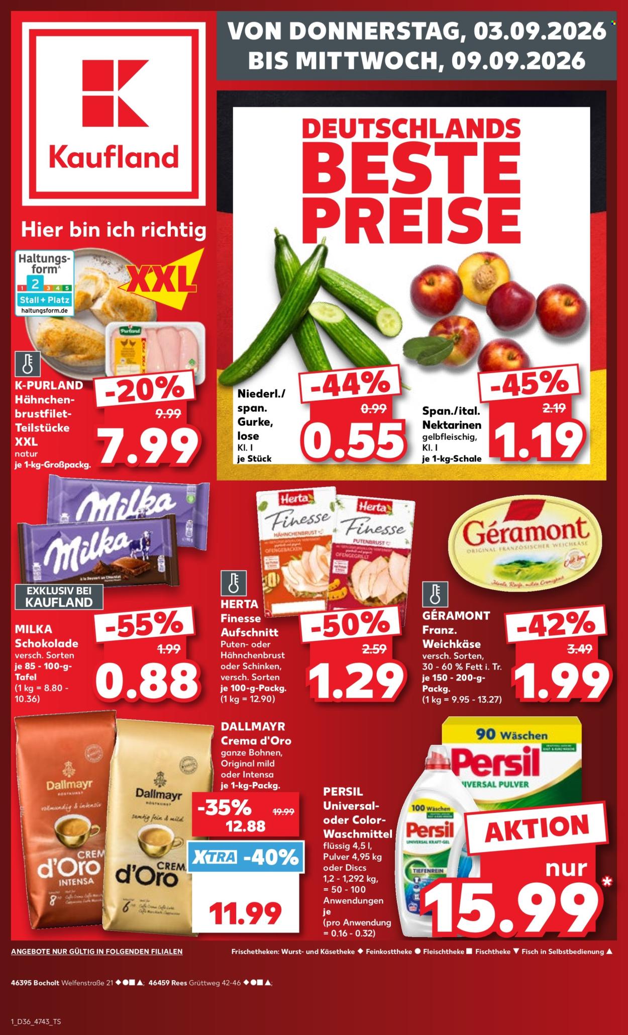 Kaufland Prospekte  - 3.09.2026 - 9.09.2026. Seite 1