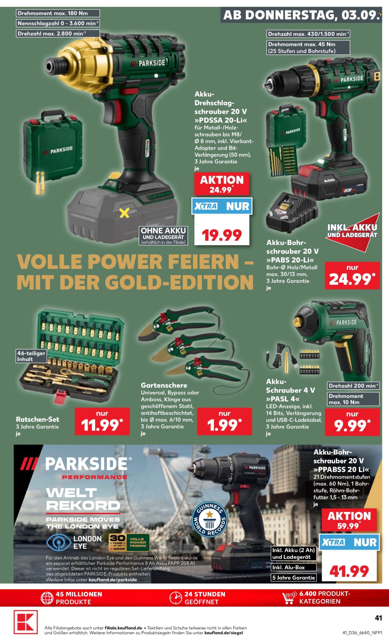 Kaufland Prospekte  - 3.09.2026 - 9.09.2026. Seite 41