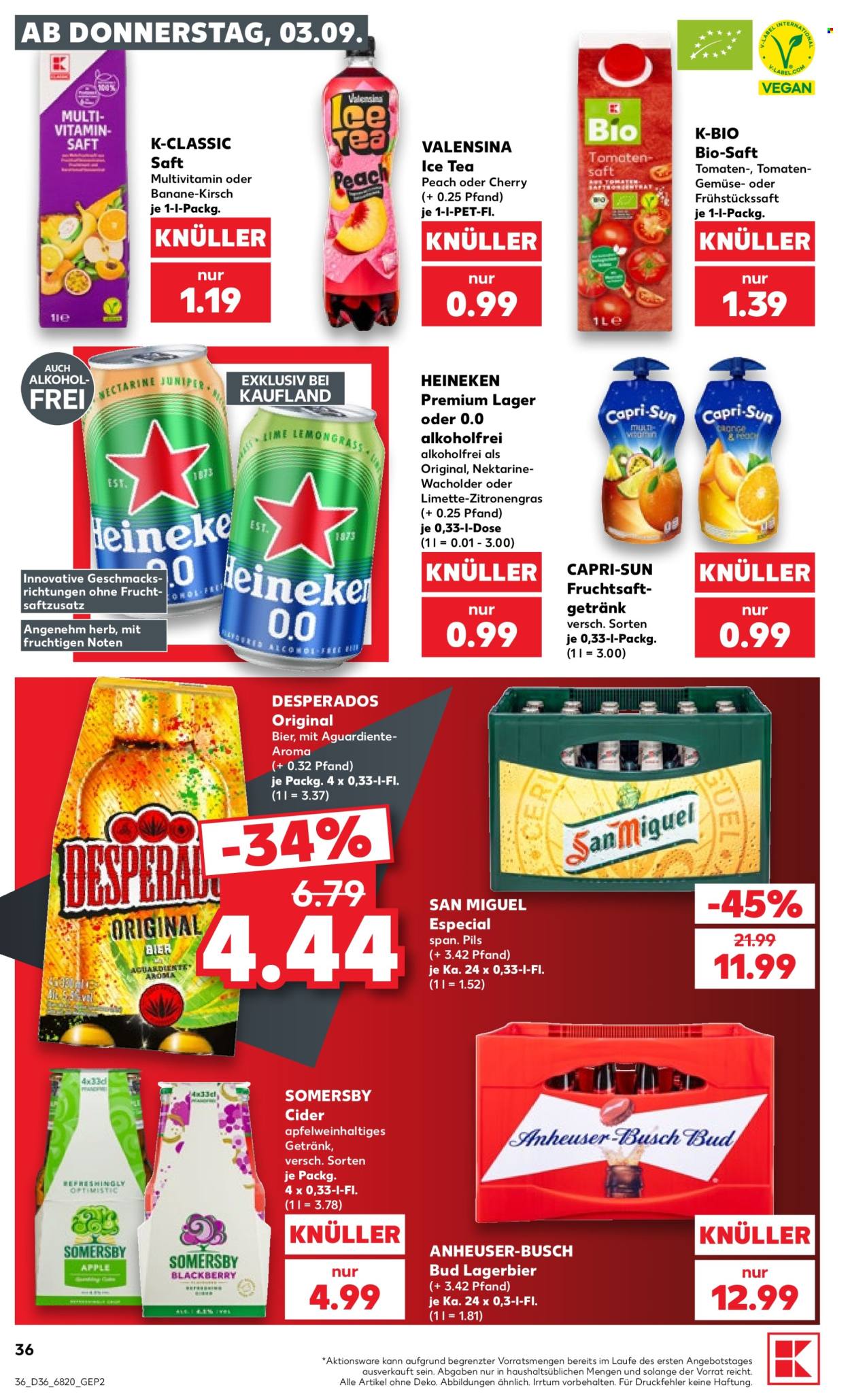 Kaufland Prospekte  - 3.09.2026 - 9.09.2026. Seite 36