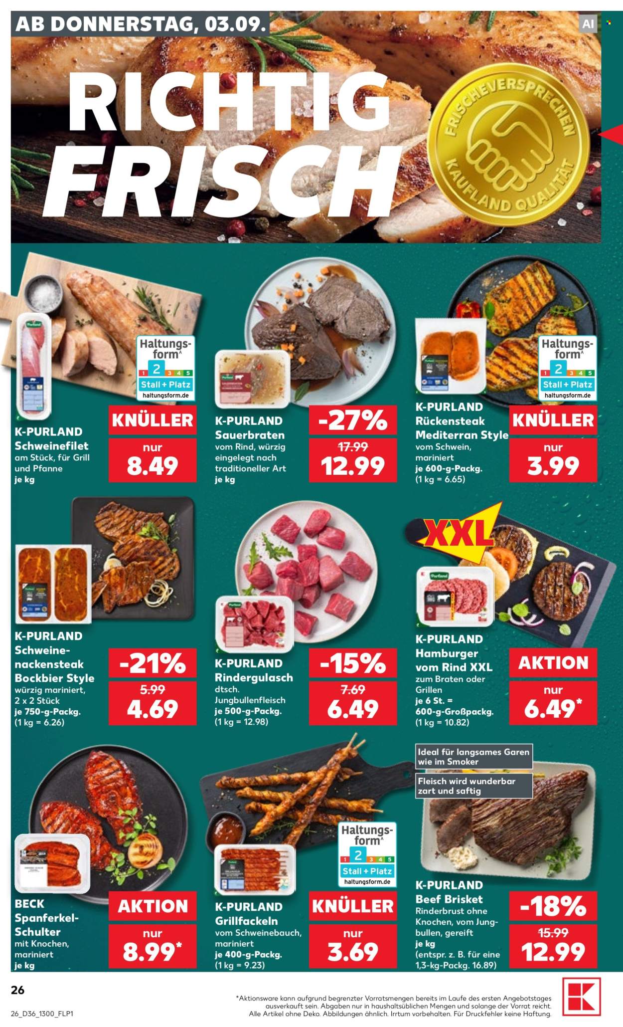 Kaufland Prospekte  - 3.09.2026 - 9.09.2026. Seite 26