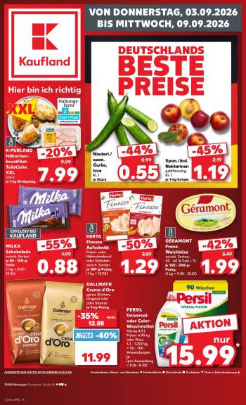 Prospekte Kaufland - 3.09.2026 - 9.09.2026.