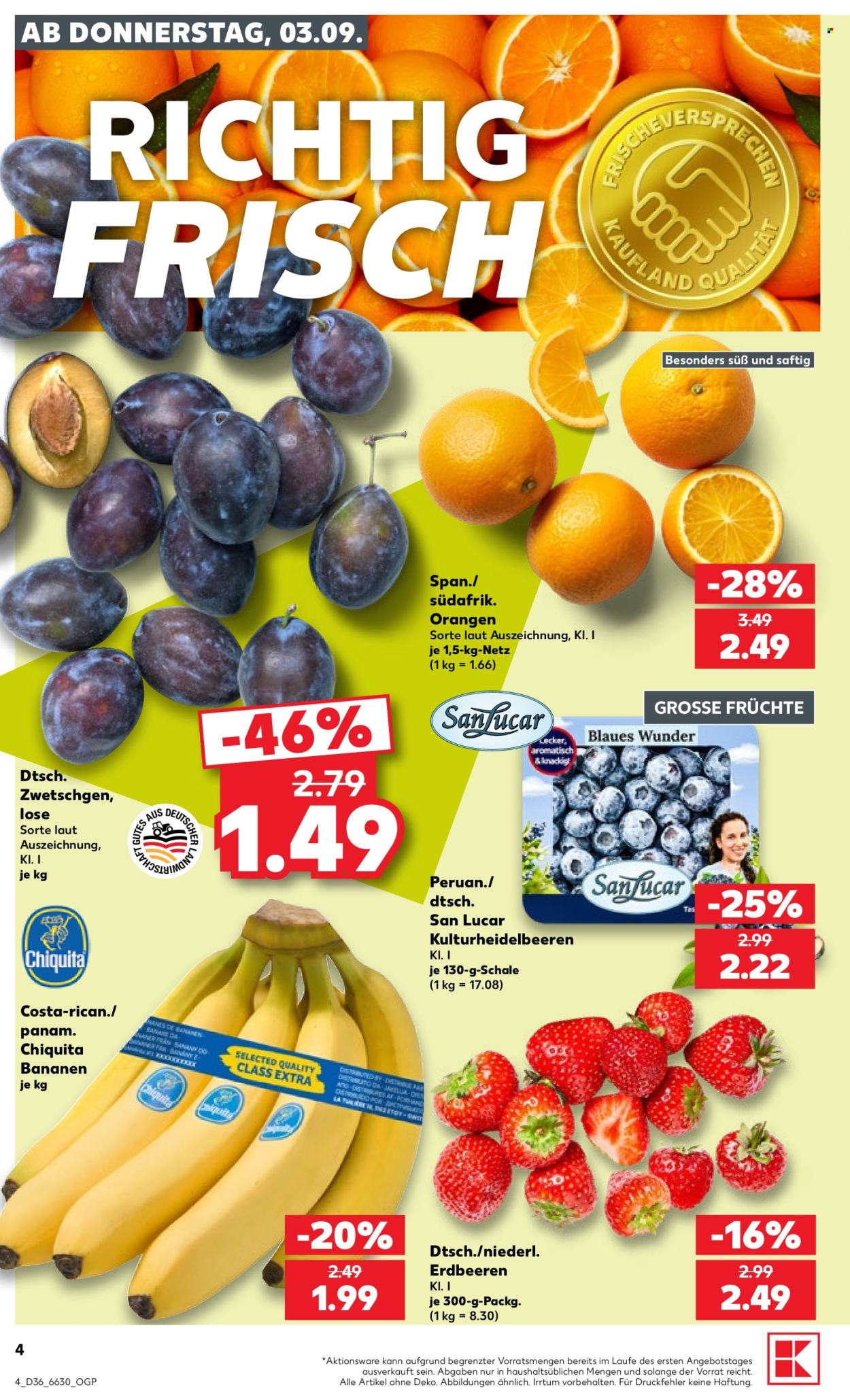 Kaufland Prospekte  - 3.09.2026 - 9.09.2026. Seite 4