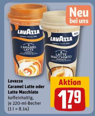 Lavazza Caramel Latte oder Latte Macchiato