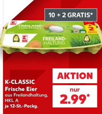 K-CLASSIC Frische Eier