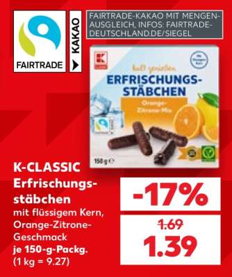 K-CLASSIC Erfrischungsstäbchen