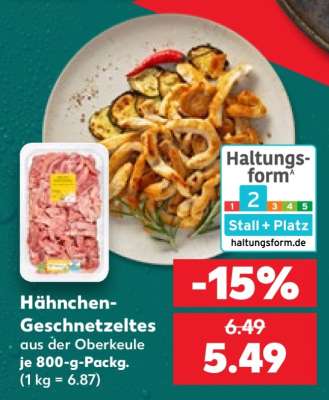 Hähnchen Geschnetzeltes