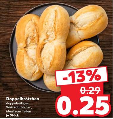 Doppelbrötchen
