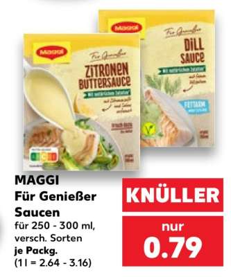 MAGGI Für Genießer Saucen