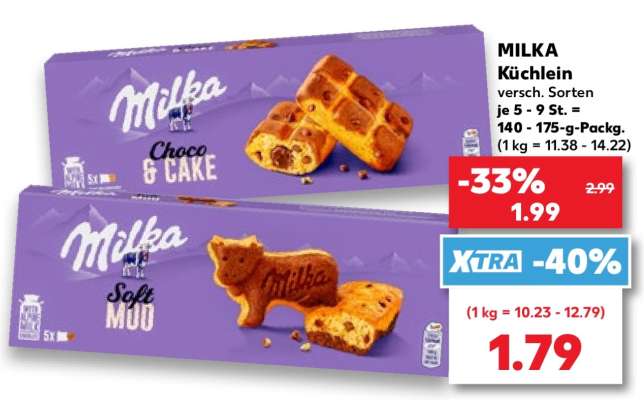 MILKA Küchlein