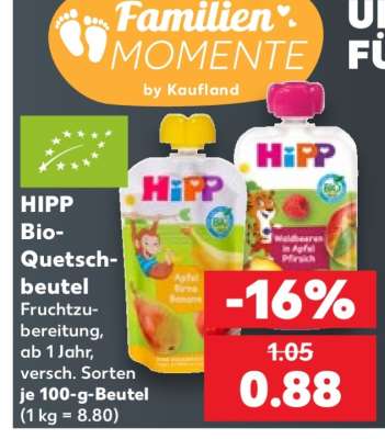 HIPP Bio-Quetschbeutel