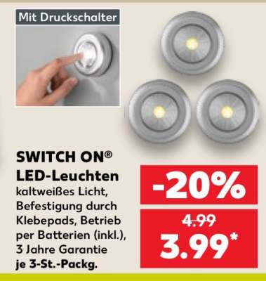 SWITCH ON® LED-Leuchten