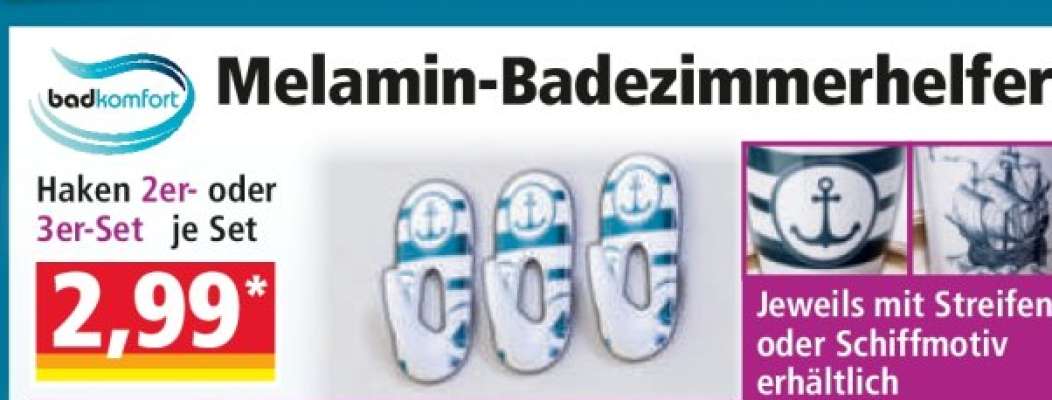 Melamin-Badezimmerhelfer