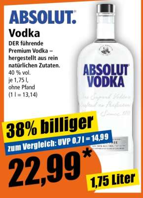 Absolut Vodka*
