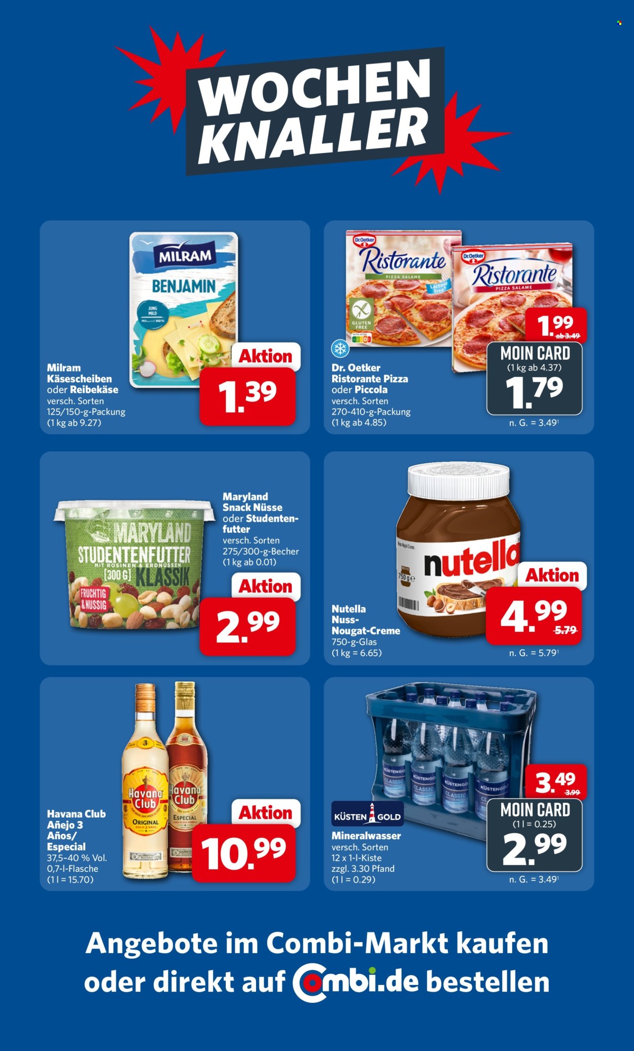 Combi Prospekte  - 30.08.2026 - 5.09.2026. Seite 1