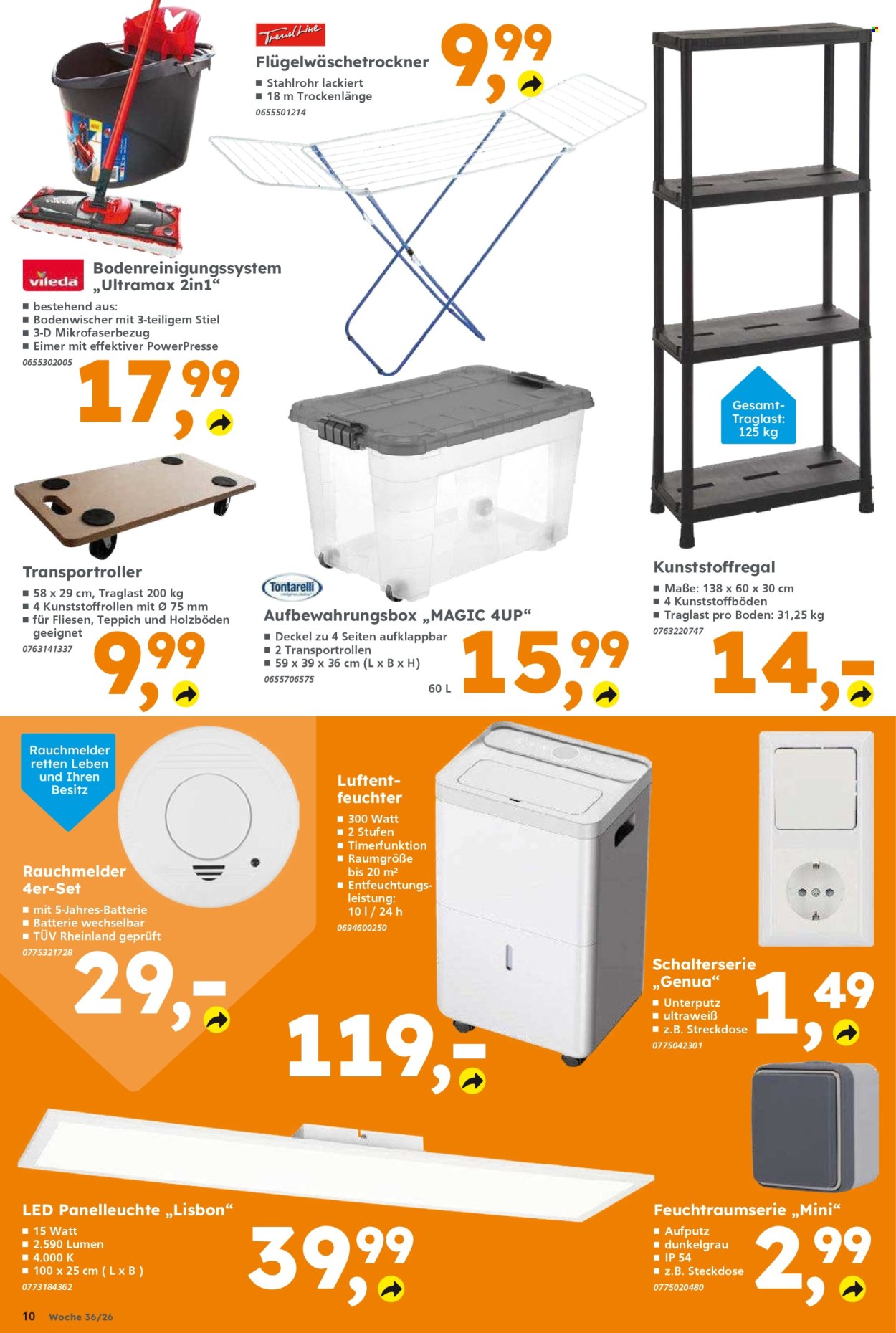 Globus Baumarkt Prospekte  - 31.08.2026 - 5.09.2026. Seite 10
