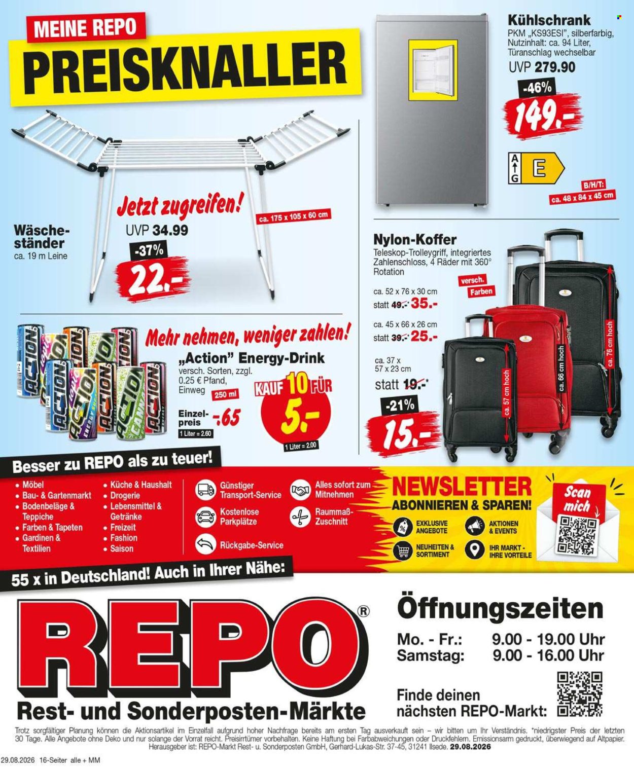 Repo Prospekte  - 31.08.2026 - 5.09.2026. Seite 16