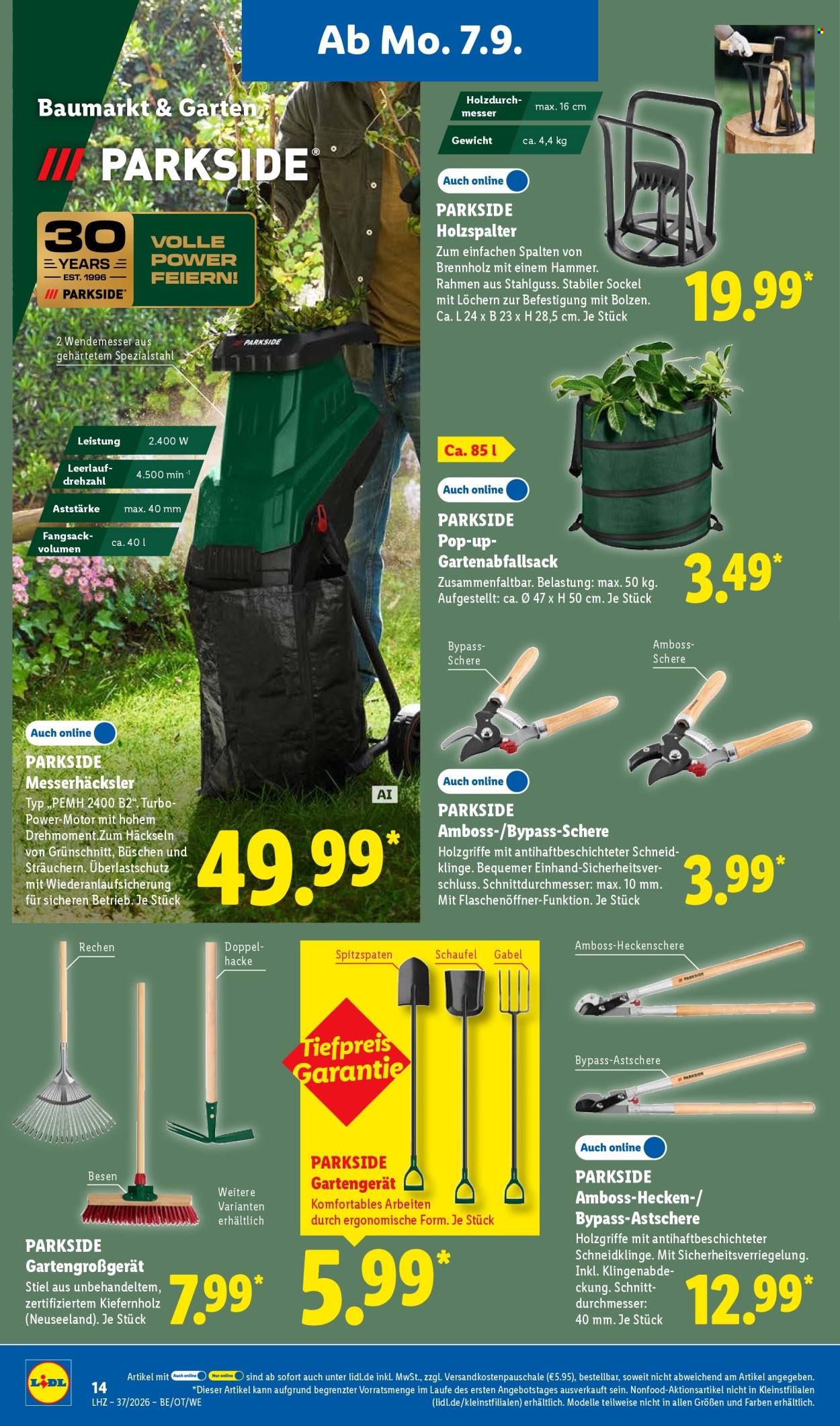 Lidl Prospekte  - 7.09.2026 - 12.09.2026. Seite 32