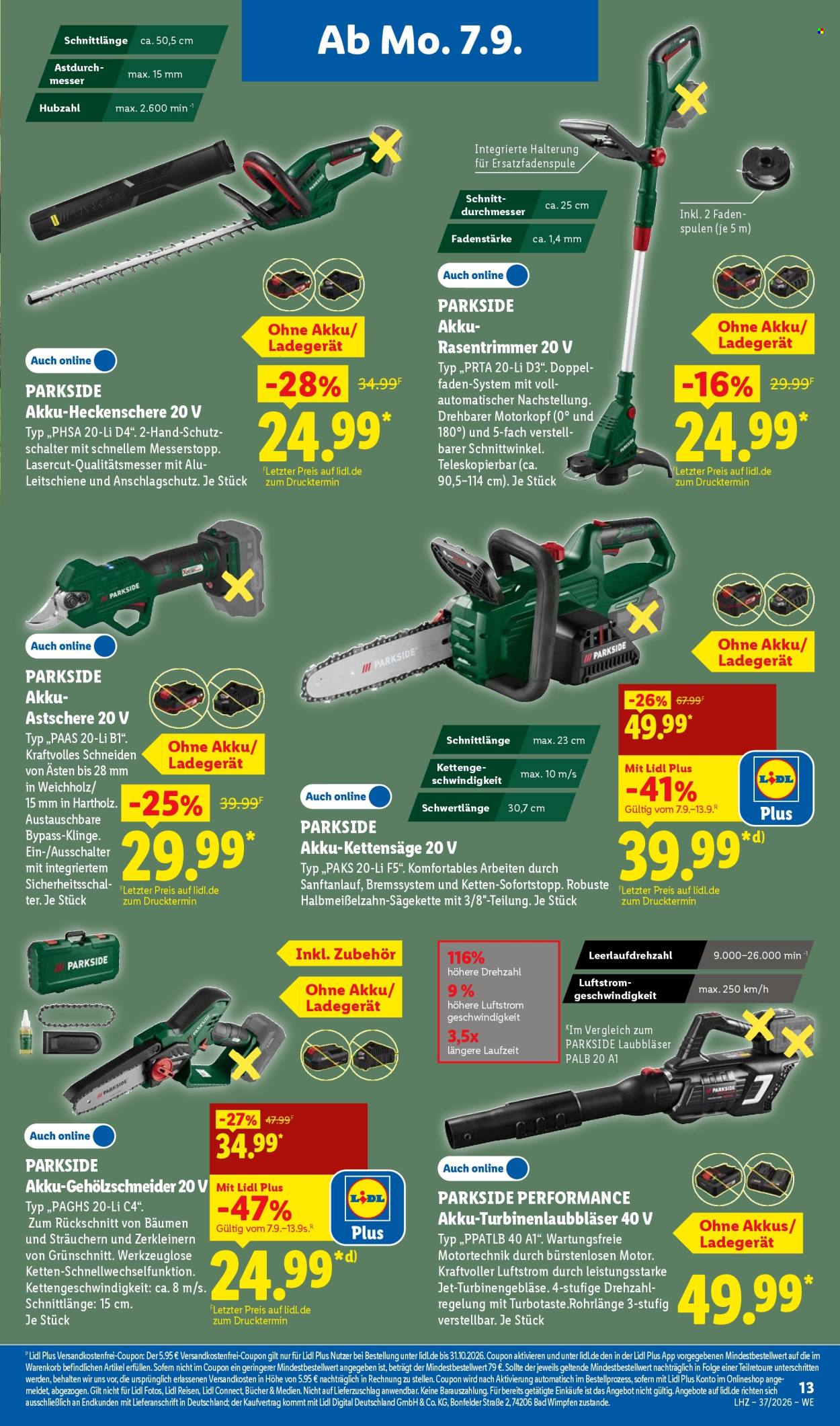 Lidl Prospekte  - 7.09.2026 - 12.09.2026. Seite 31