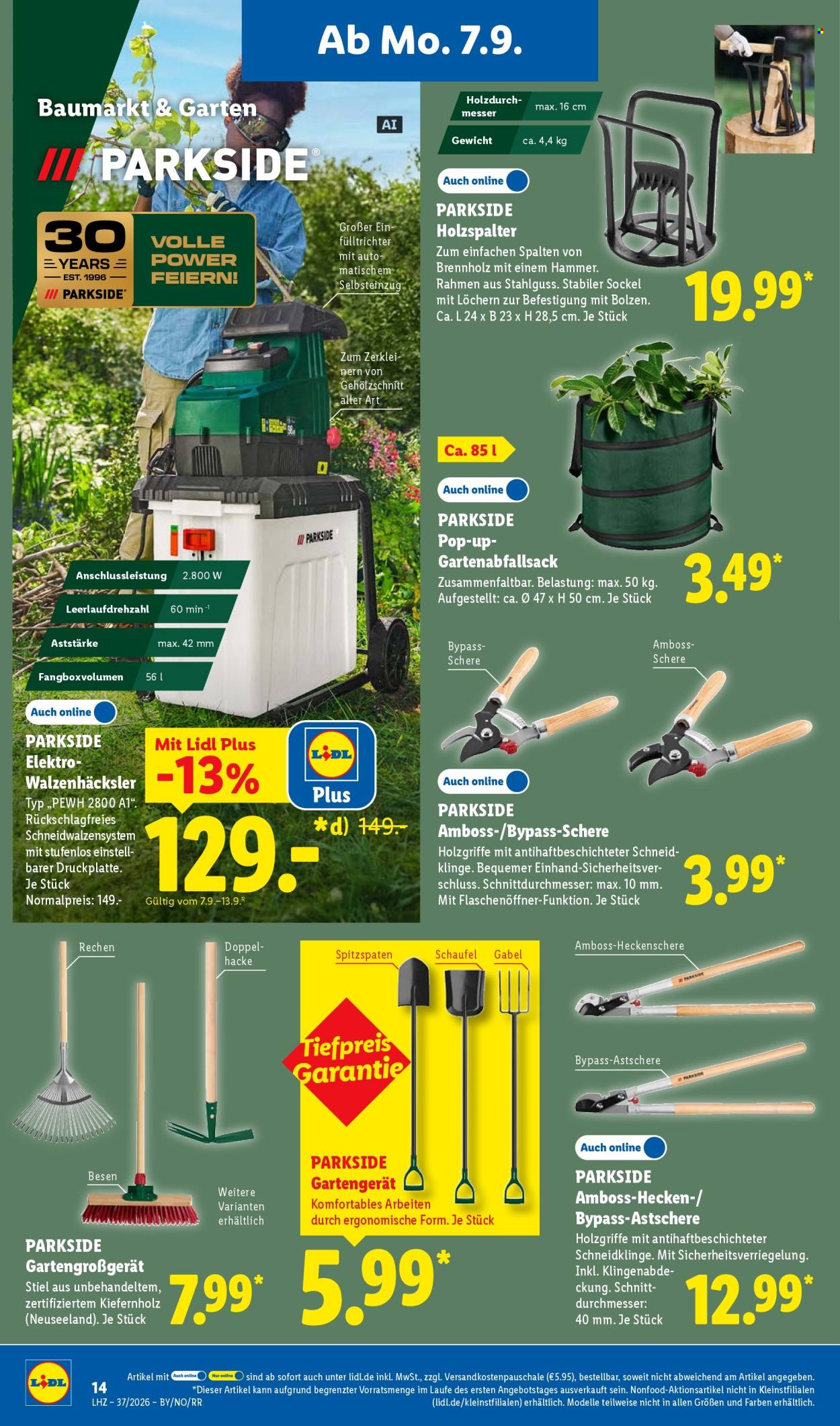 Lidl Prospekte  - 7.09.2026 - 12.09.2026. Seite 32