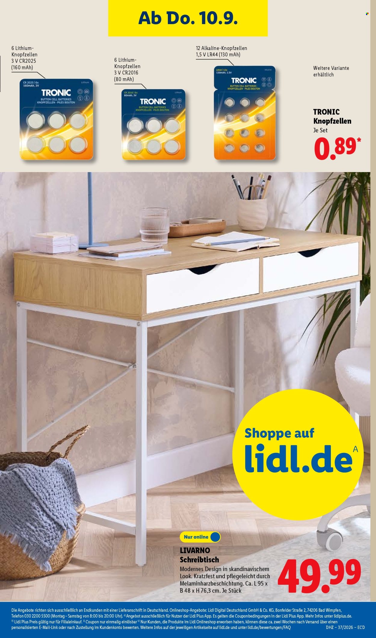 Lidl Prospekte  - 7.09.2026 - 12.09.2026. Seite 51
