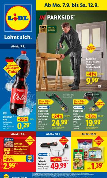 Prospekte Lidl - 7.09.2026 - 12.09.2026.