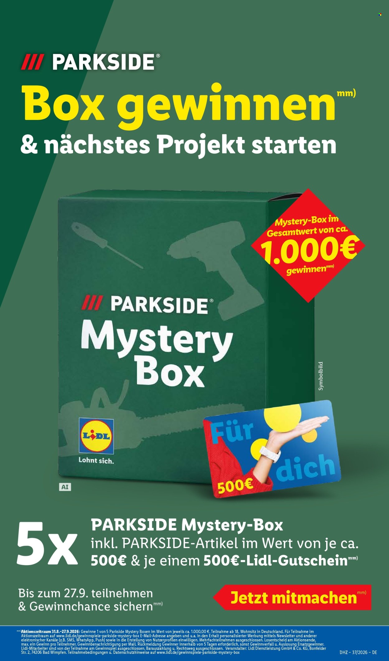 Lidl Prospekte  - 7.09.2026 - 12.09.2026. Seite 37