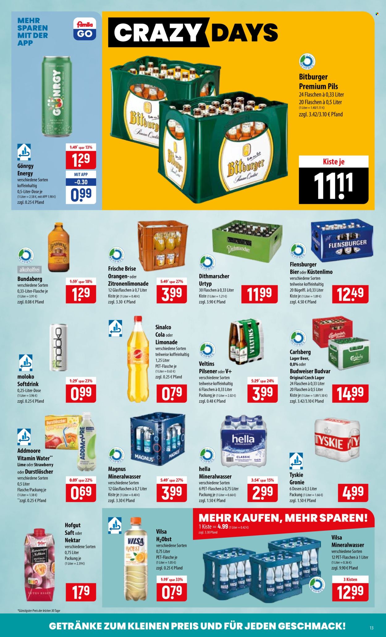 famila Prospekte  - 31.08.2026 - 5.09.2026. Seite 13