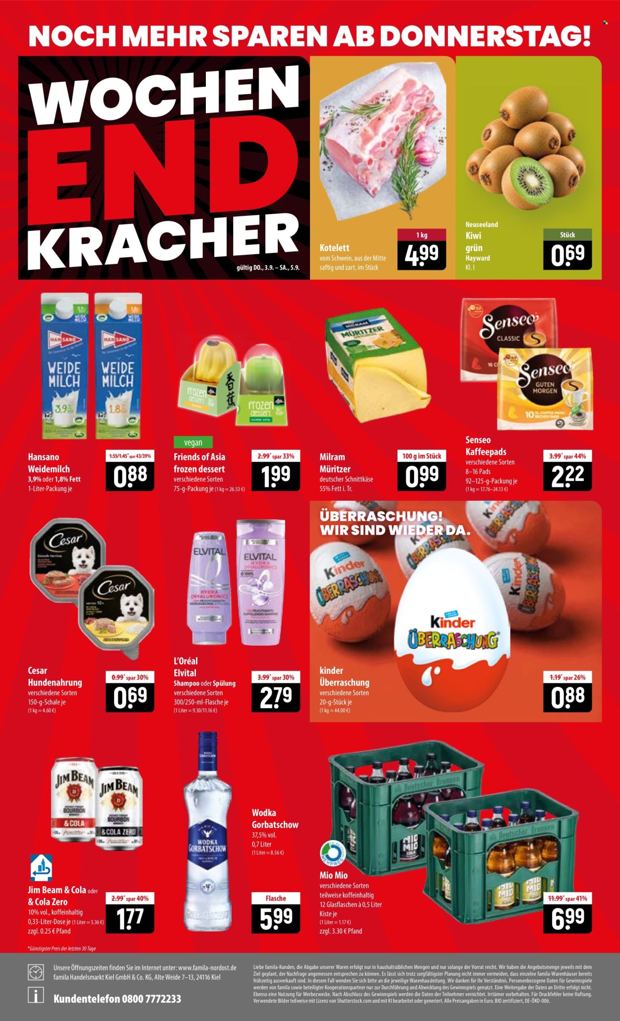 famila Prospekte  - 31.08.2026 - 5.09.2026. Seite 24