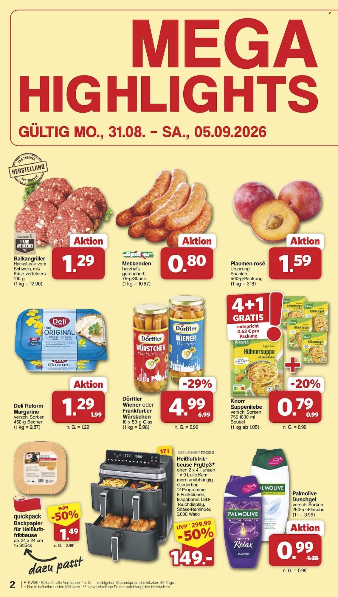 famila Prospekte  - 31.08.2026 - 5.09.2026. Seite 2