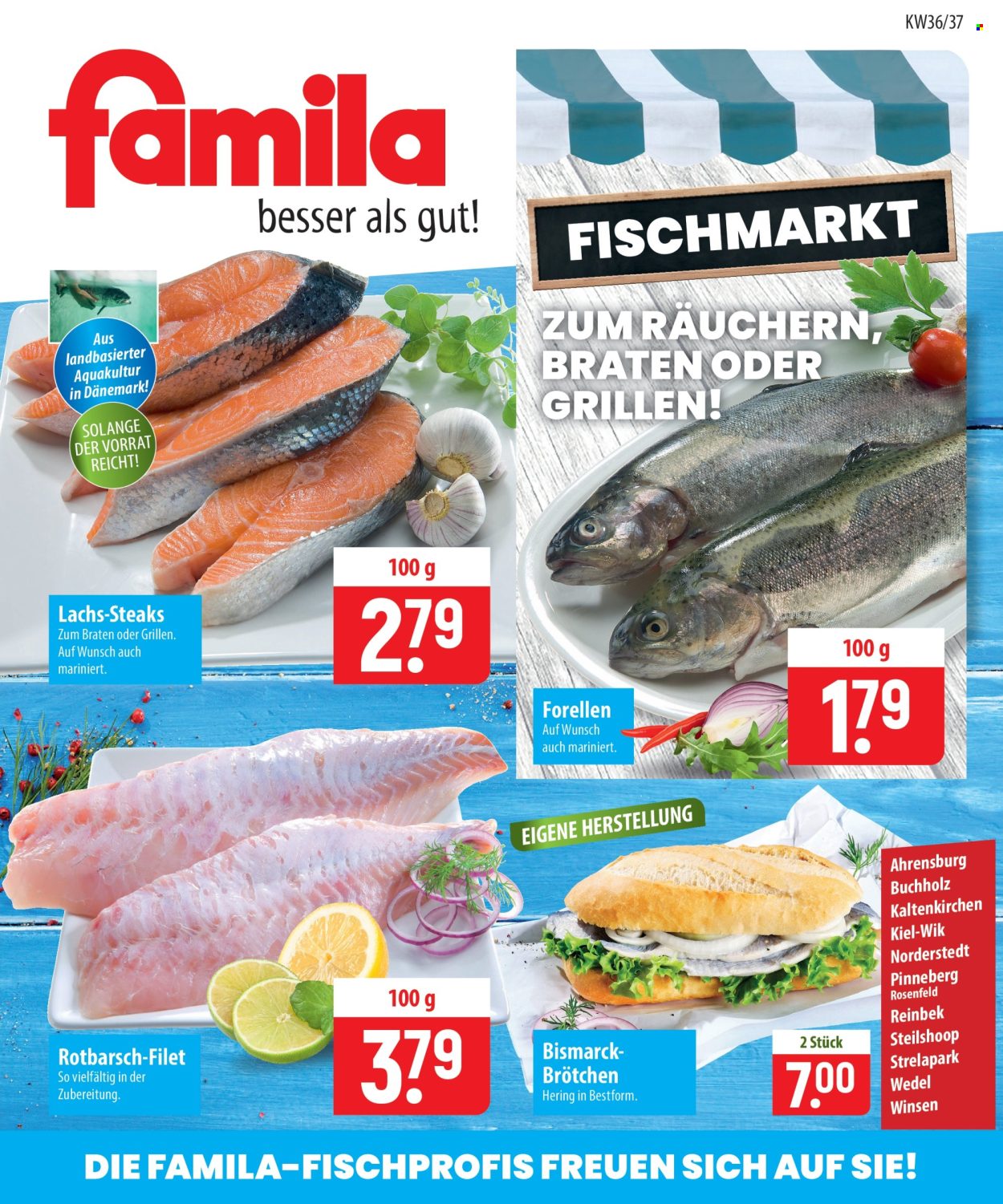 famila Prospekte  - 31.08.2026 - 12.09.2026. Seite 1